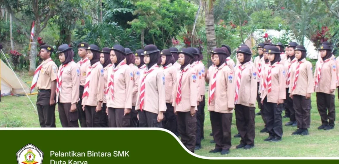 Pelantikan Bintara SMK Duta Karya