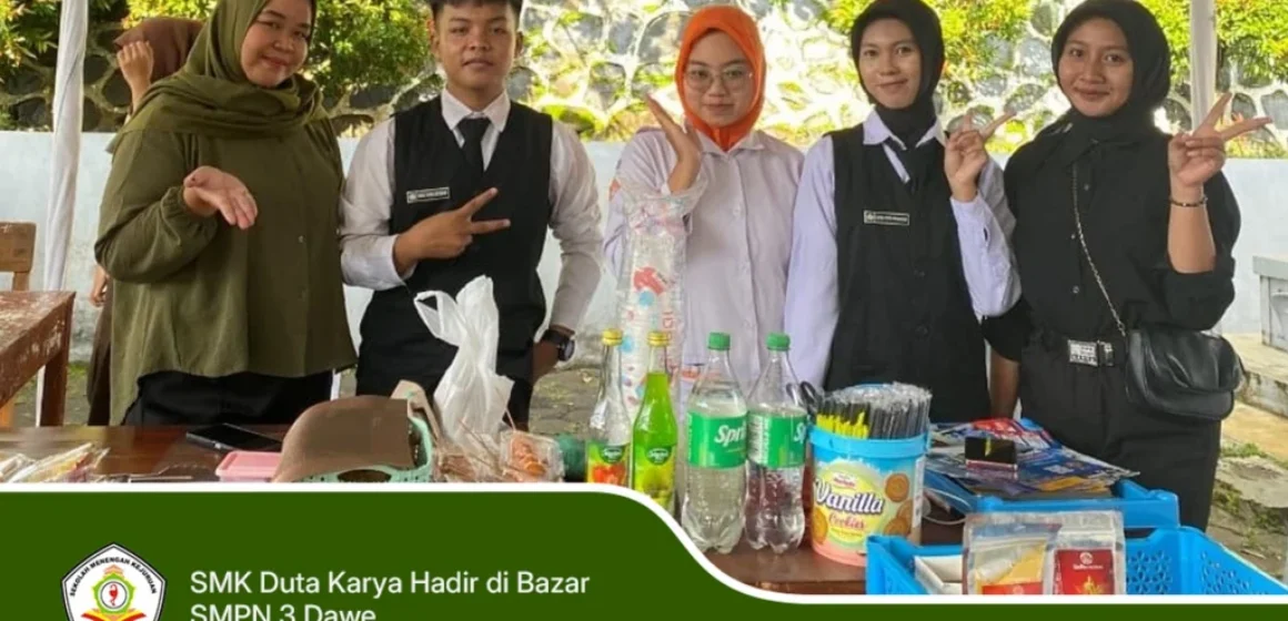 SMK Duta Karya Hadir di Bazar SMPN 3 Dawe