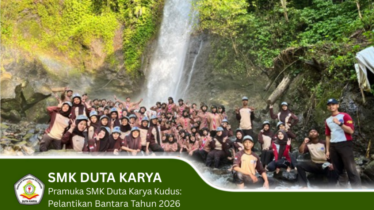 Pramuka SMK Duta Karya Kudus Pelantikan Bantara Tahun 2026