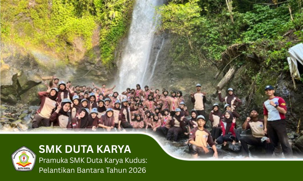 Pramuka SMK Duta Karya Kudus Pelantikan Bantara Tahun 2026